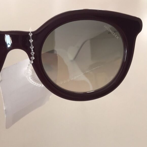 MONCLER ML 0015 Sunglasses 71 C Bordeaux - Picture 11 of 12